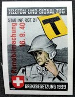 Soldatenmarke 2.WK, Stab Inf Rgt 21, Aufdr, ges Wi Inf 197-2