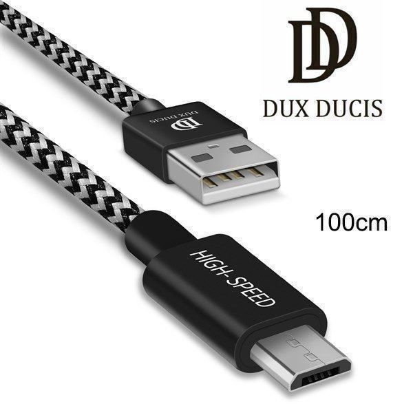 Câble USB Micro-USB Blanc Pour LG G4 - 1 Mètre - Neuf Sous Blister - Charge Et Données