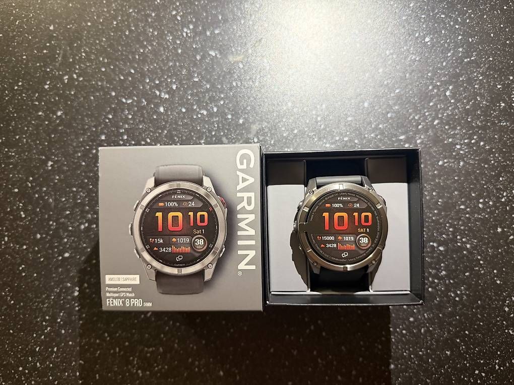 Garmin Smartwatch: Garmin Fenix 8 Pro 51 mm AMOLED Sapphire – Usato da Wangen an der Aare venduto da dus_nnf8