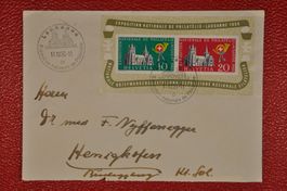 1955 W35 Brief gestempelt 18.10.55