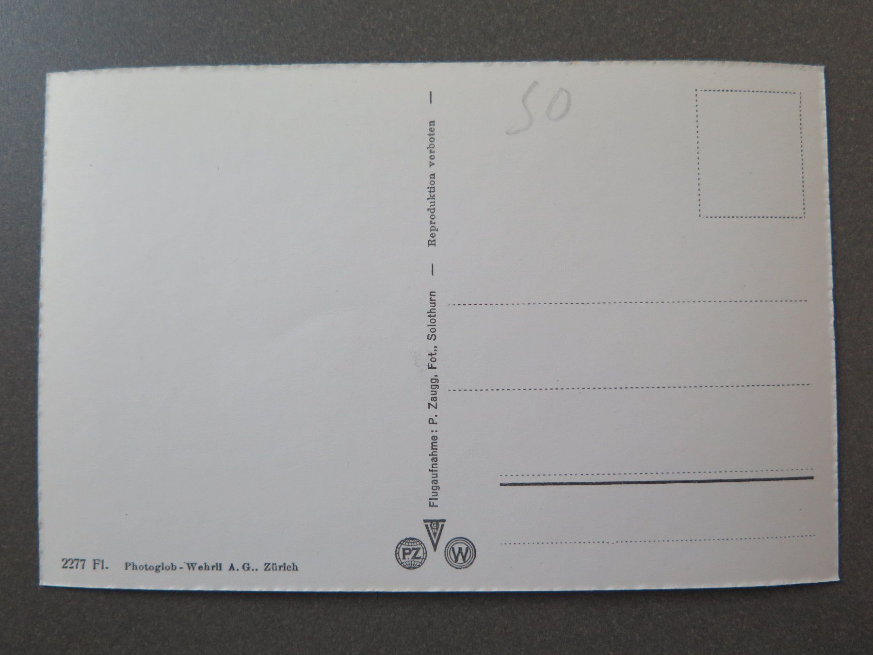 Cartoline postali: SOLOTHURN - FLUGAUFNAHME – Usato da Wittenbach venduto da lipasal 1
