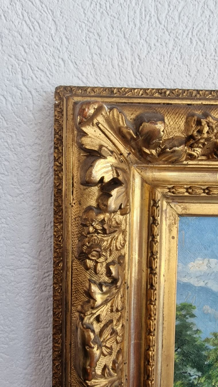 Tableaux: huile sur toile Schmidt-Wehrlin – D'occasion à Echandens par Vasteinauer 4