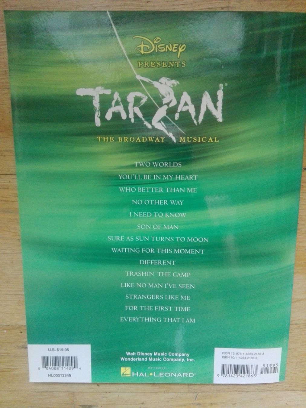 Libri: Disney presents: Tarzan - The Broadway Musical – Usato da St.Gallen venduto da elk2023 7