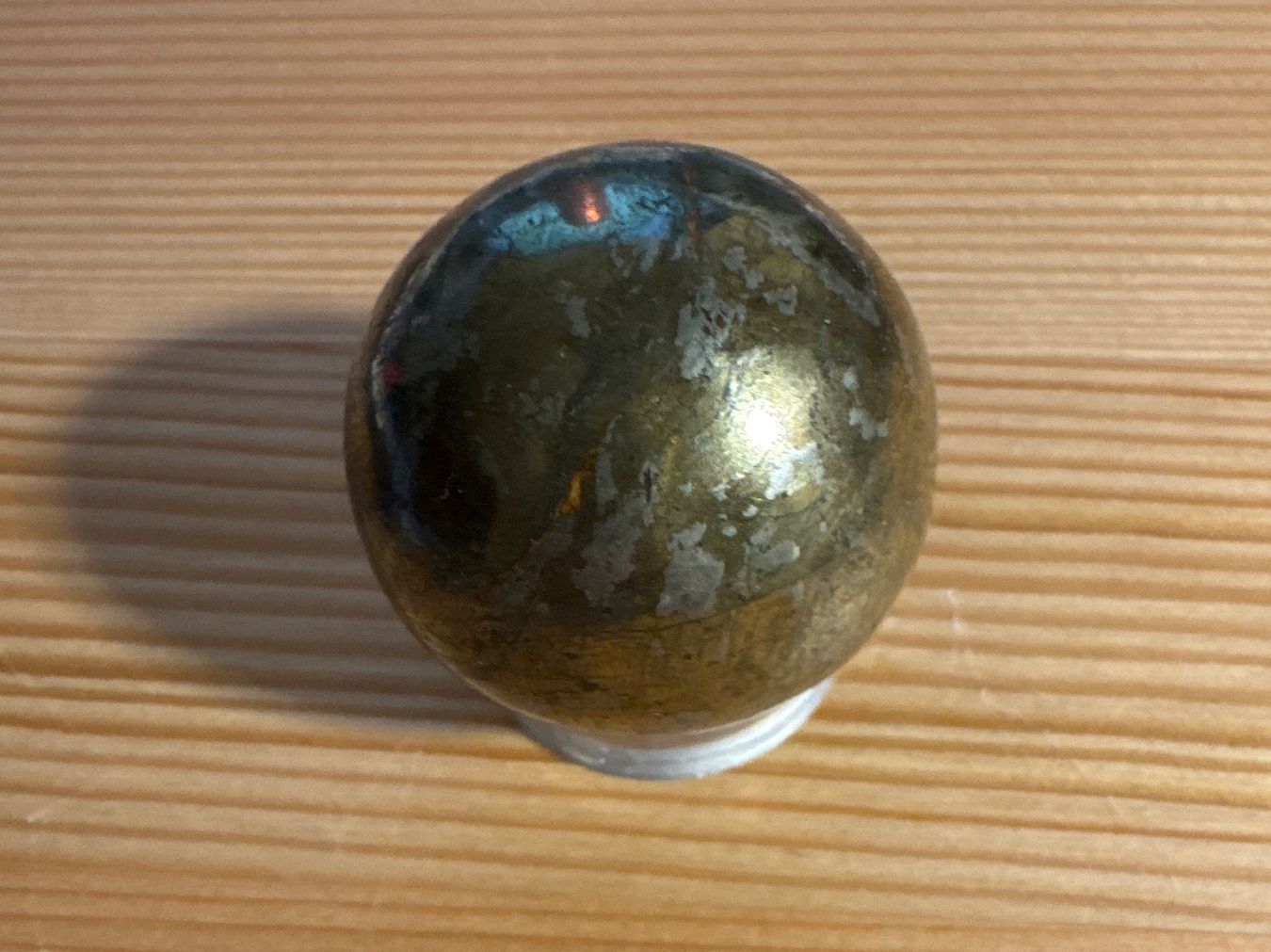 Mineralien & Heilsteine: Schöne Kugel aus Pyrit (Ø 4 cm, 142 Gramm) – Neu (gemäss Beschreibung) aus Zürich von Tarafo5 2