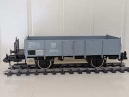 SBB Hochbordwagen L3 51011 mit Bremserbühne, Schraubenkuppl.