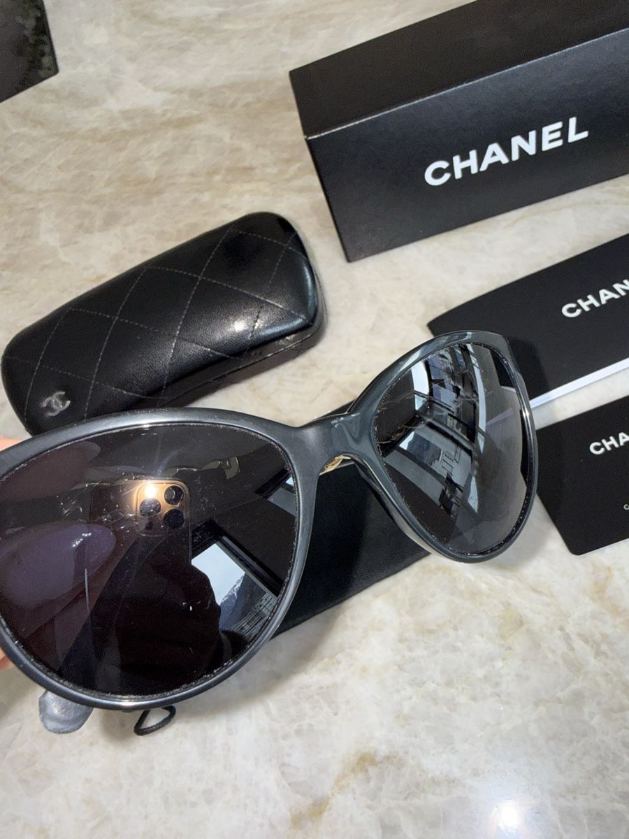Chanel Occhiali & Lenti: Lunettes de soleil Chanel authentiques - Élégantes! – Usato da Martigny venduto da Luxivore83 9