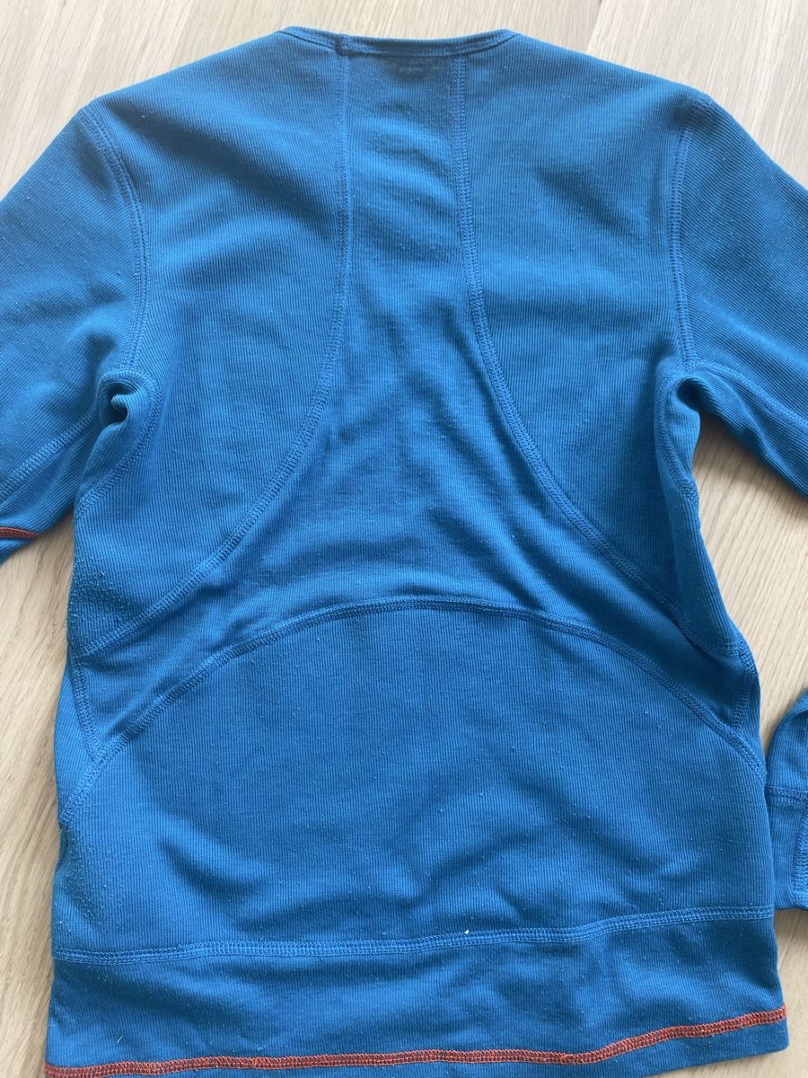 Odlo Biancheria intima: Odlo Thermo  blau Langarm Gr.140  extra warm – Usato da Steinhausen venduto da Piaweber1943. 2