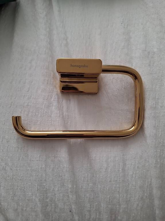 WC: Papierhalter Gold gebürstet  – Nuovo e nell'imballaggio originale da Embrach venduto da Manuel.monteiro