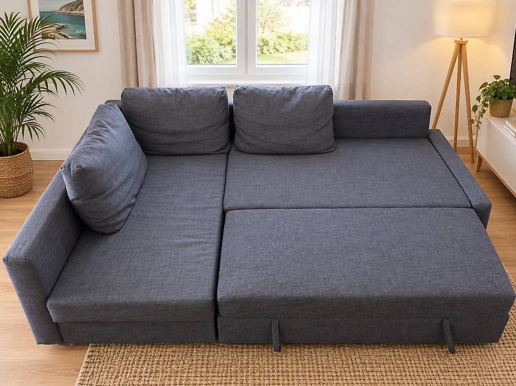 Divani: Ikea FRIHETEN Ecksofa Schlafsofa Schlafcouch – Usato da Ermatingen venduto da rockorobinho 1
