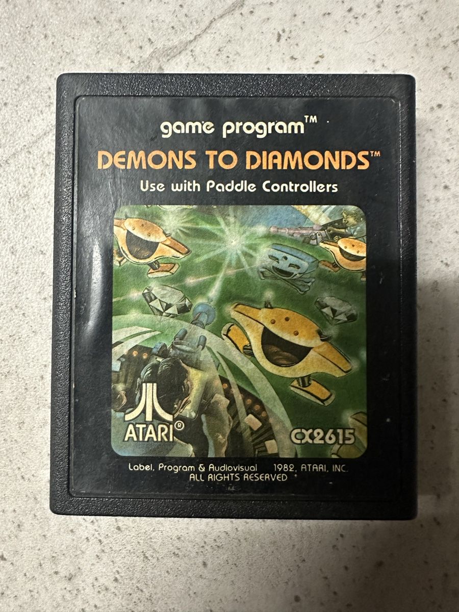 Atari Giochi: Atari 2600 Demons to Diamonds Modul CX2615 – Usato da Kestenholz venduto da Matti_10
