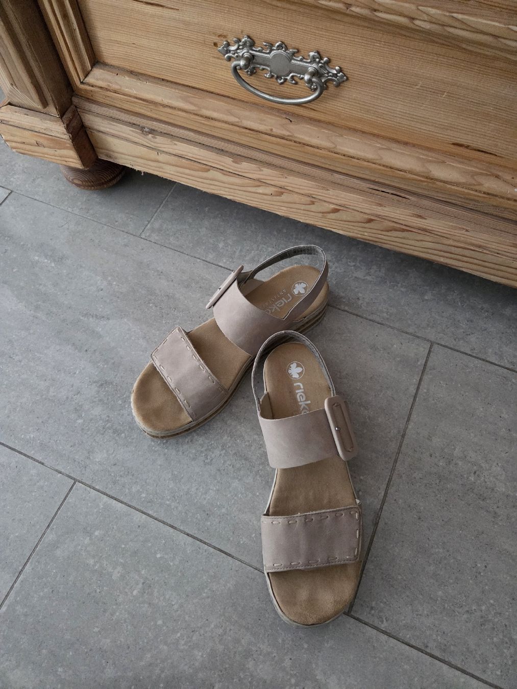 Rieker Scarpe da donna: schöne Sandalen, Sandaletten, rieker – Usato da Wiesendangen venduto da Sinhuk 1