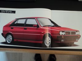Prospekt Lancia Delta HF turbo und GT LX ie. 1991