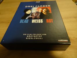 Blu-ray Film-Trilogie Drei Farben Blau Weiss Rot