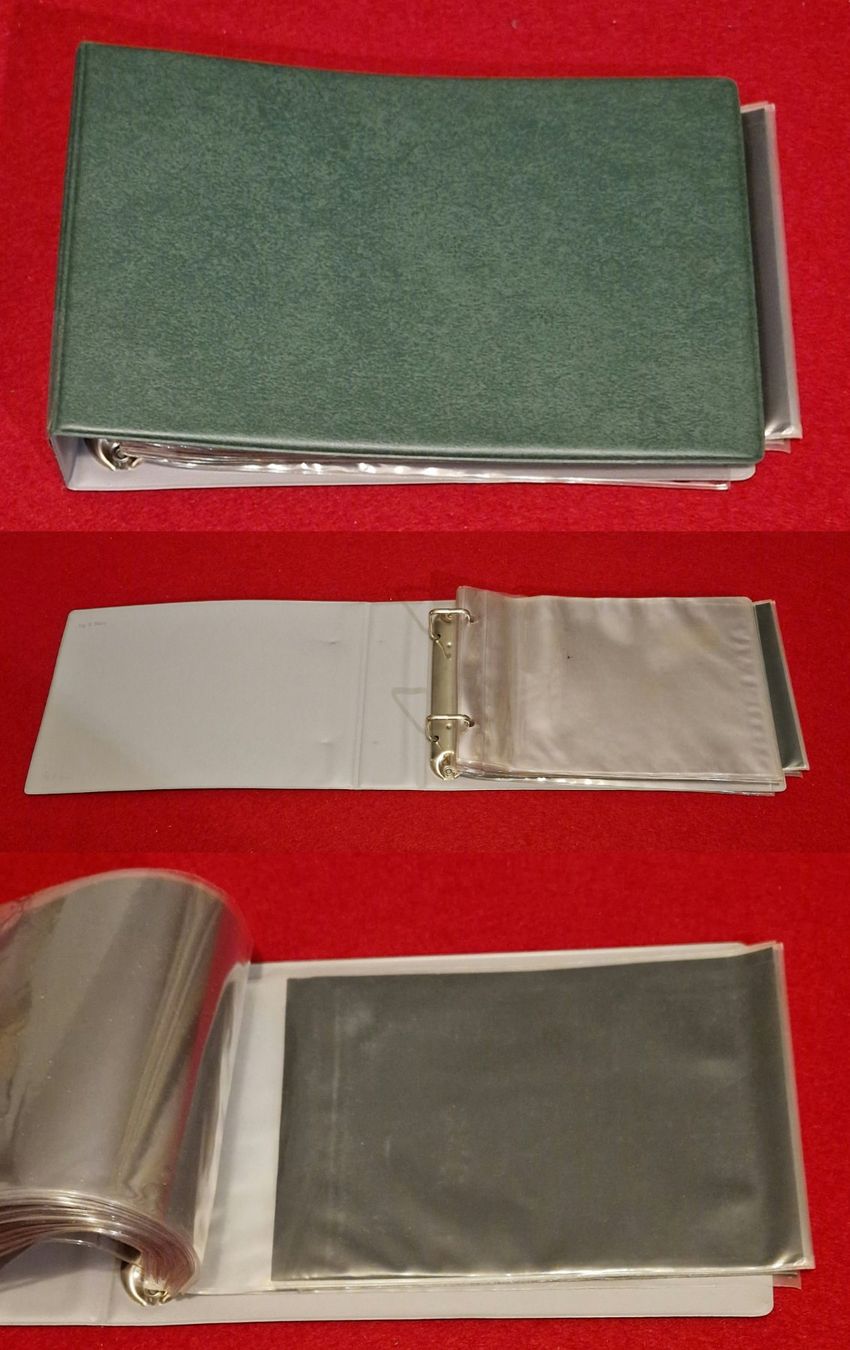 Album: Vintage 3 Ansichtskarten-/Postkarten-Alben mit Plastikhüllen – Usato da Zürich venduto da silver-team 6