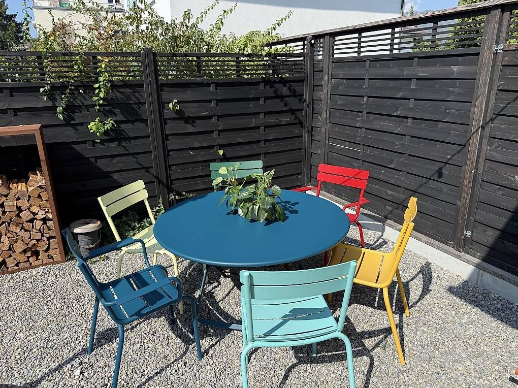 Set de table et chaises: Gartenmöbel Fermob – D'occasion à Biel/Bienne par gerrard08