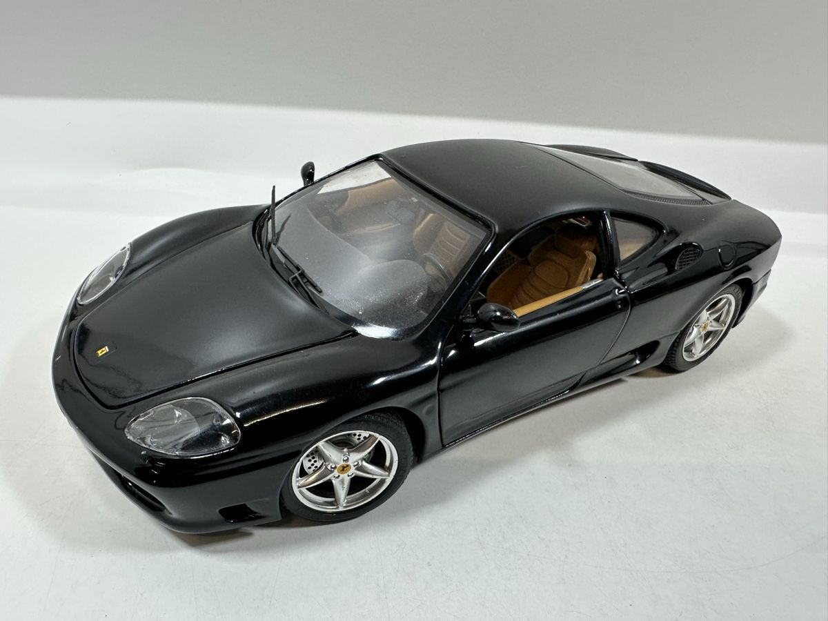 Bburago Modellini d'auto: Ferrari 360 Modena 1:18, schwarz, BBURAGO – Usato da Zofingen venduto da rf9_x2xt 1