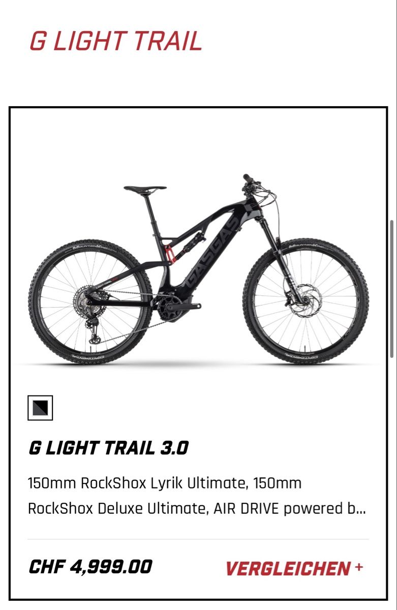 Gas Gas Biciclette: Gas Gas Light Trail 3.0 – Nuovo (secondo la descrizione) da Steckborn venduto da pet_vbz9 1