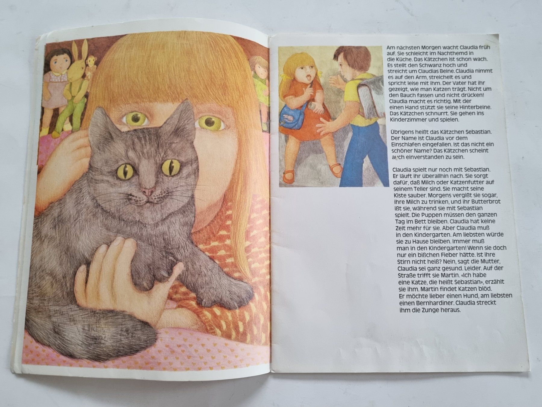 Libri: Bilderbuch "Mein Kätzchen Sebastian" v. E. Schmid – Usato da Opfikon venduto da Diversamente 4