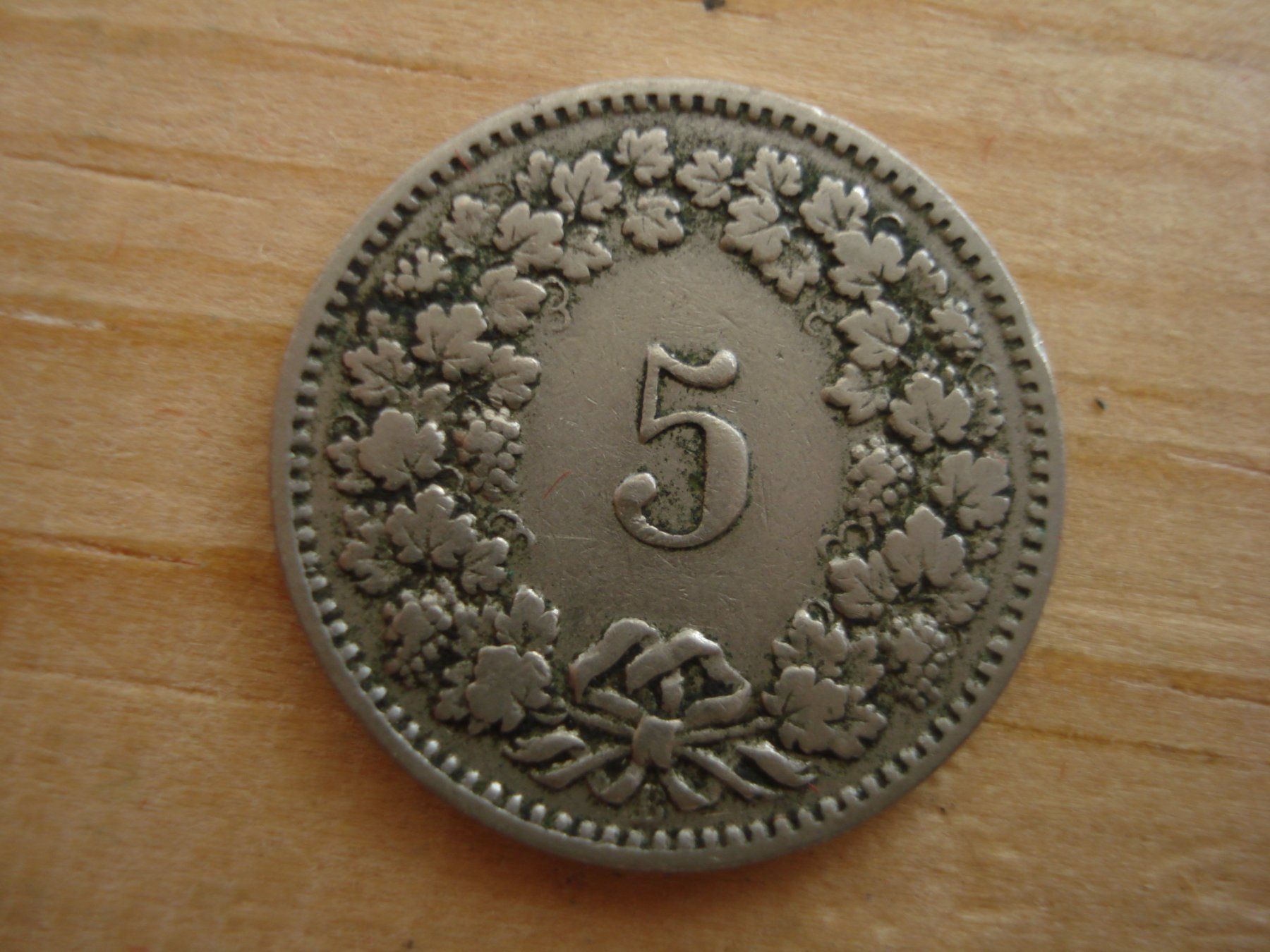 Tutti le monete: (S1) 5 Rappen 1911 – Usato da Erlach venduto da Net-Coins 1