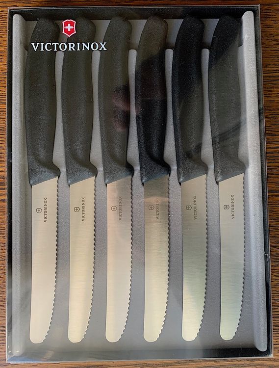Esmeyer Tafelmesser 'Silke' 6-teilig – Aus Chrom-Edelstahl, Silber, Für Gastronomie & Haushalt
