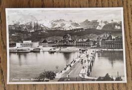 Luzern, Seebrücke, Sonderstempel Schweizerarbeit, 1934