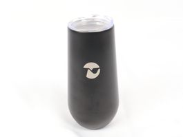 Schwarze Isolierte Chromstahl Camping Becher