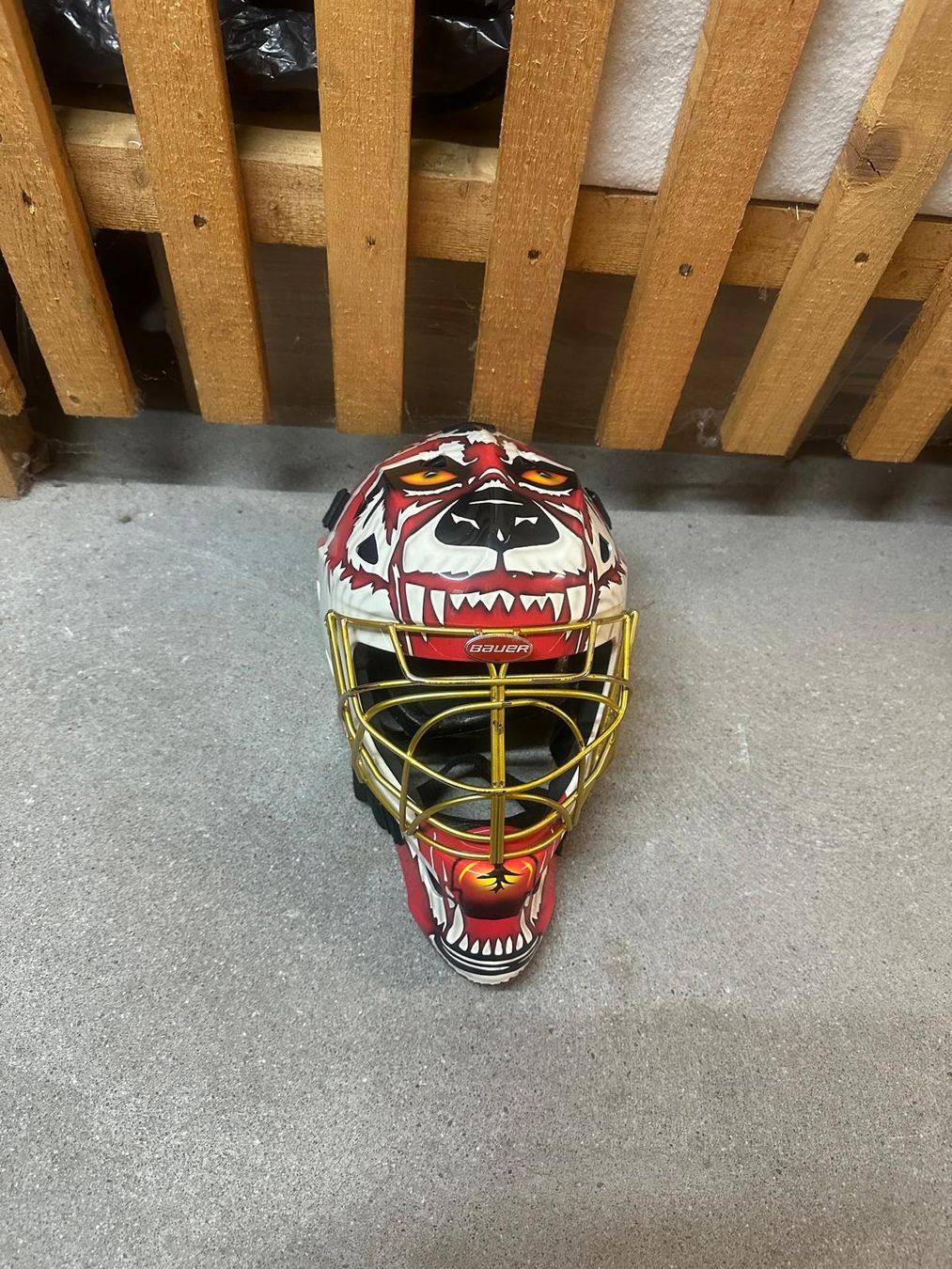 Bauer Protezioni & Imbottiture: Eishockey Torhüter Ausrüstung – Usato da Schiers venduto da Svinz