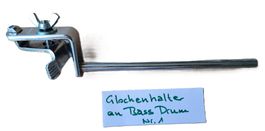 Glockenhalter an Bass Drum / Schlagzeug