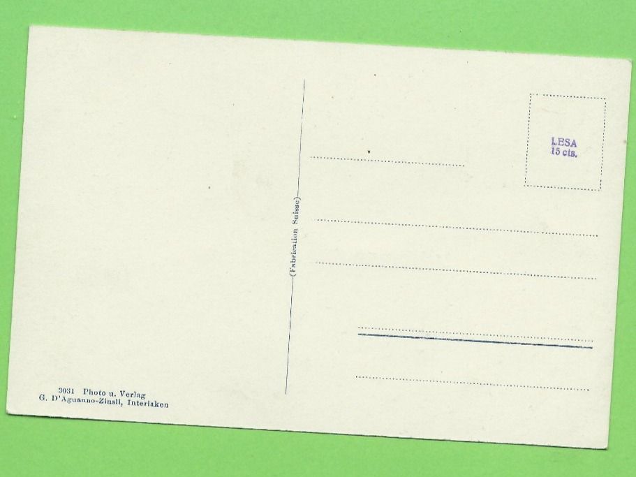 Cartoline postali: Interlacken, Kursaal – Nuovo (secondo la descrizione) da Zürich venduto da t24_de 1