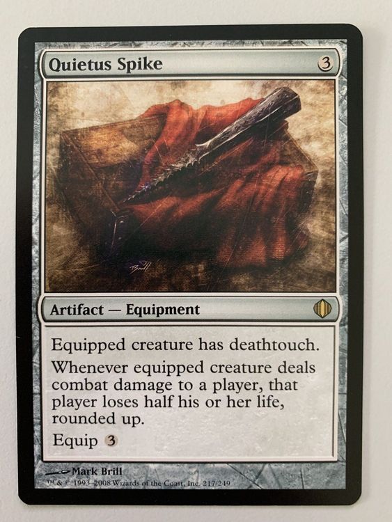 Magic: The Gathering - Quietus Spike - Punta del Colpo di Grazia - Shards of Alara