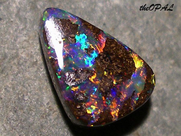 Pietre preziose: theOPAL *** TOP BOULDER MATRIX OPAL 2,43ct (Australien) *** – Nuovo e nell'imballaggio originale da Ebnat-Kappel venduto da theOPAL 5