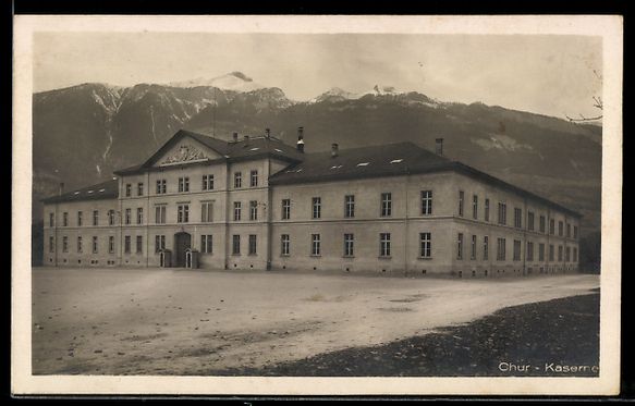 Cartes postales: AK Chur, Kaserne, 1927 – D'occasion à Berlin par bartko-reher