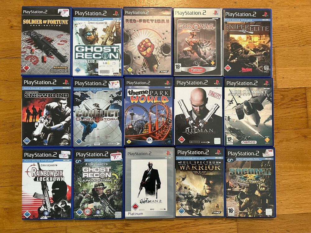 15 x Sony PlayStation 2 (PS2) Spiele Kaufen auf Ricardo