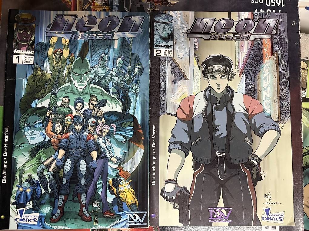 Comics: Neon Cyber Comic 1-4 komplett – Gebraucht aus Schleinikon von kar_8ww7