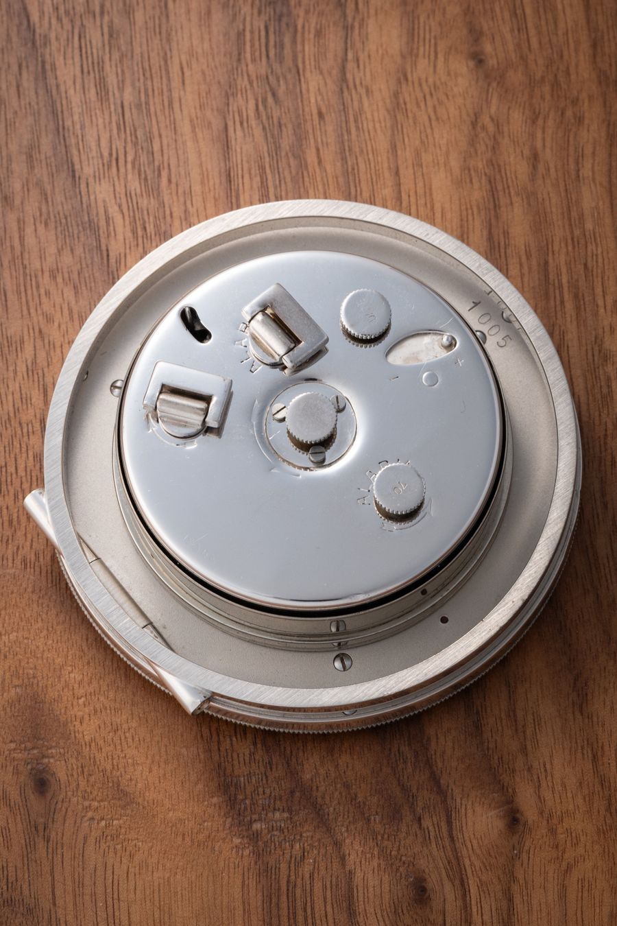 Hermès Orologi: Very Rare - HERMÉS Paris - World Time Table Clock with Case – Usato da Zürich venduto da KE-Sales 6