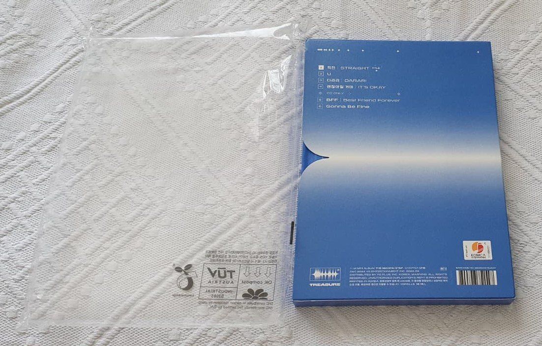 CD: TREASURE - [THE SECOND STEP : CHAPTER ONE] Album Blue ver. – Usato da Kriens venduto da befor83 1