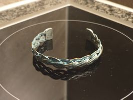 Handgefertigtes Kupferarmband im Nordischen Stil ~6cm