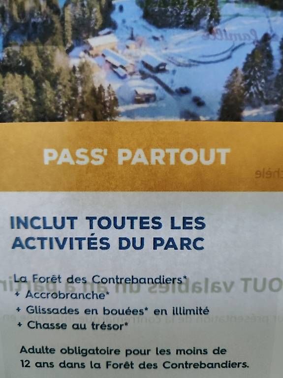 Biglietti: 2 pass Metabief Aventures – Nuovo e nell'imballaggio originale da Mathod venduto da fan_jqp9