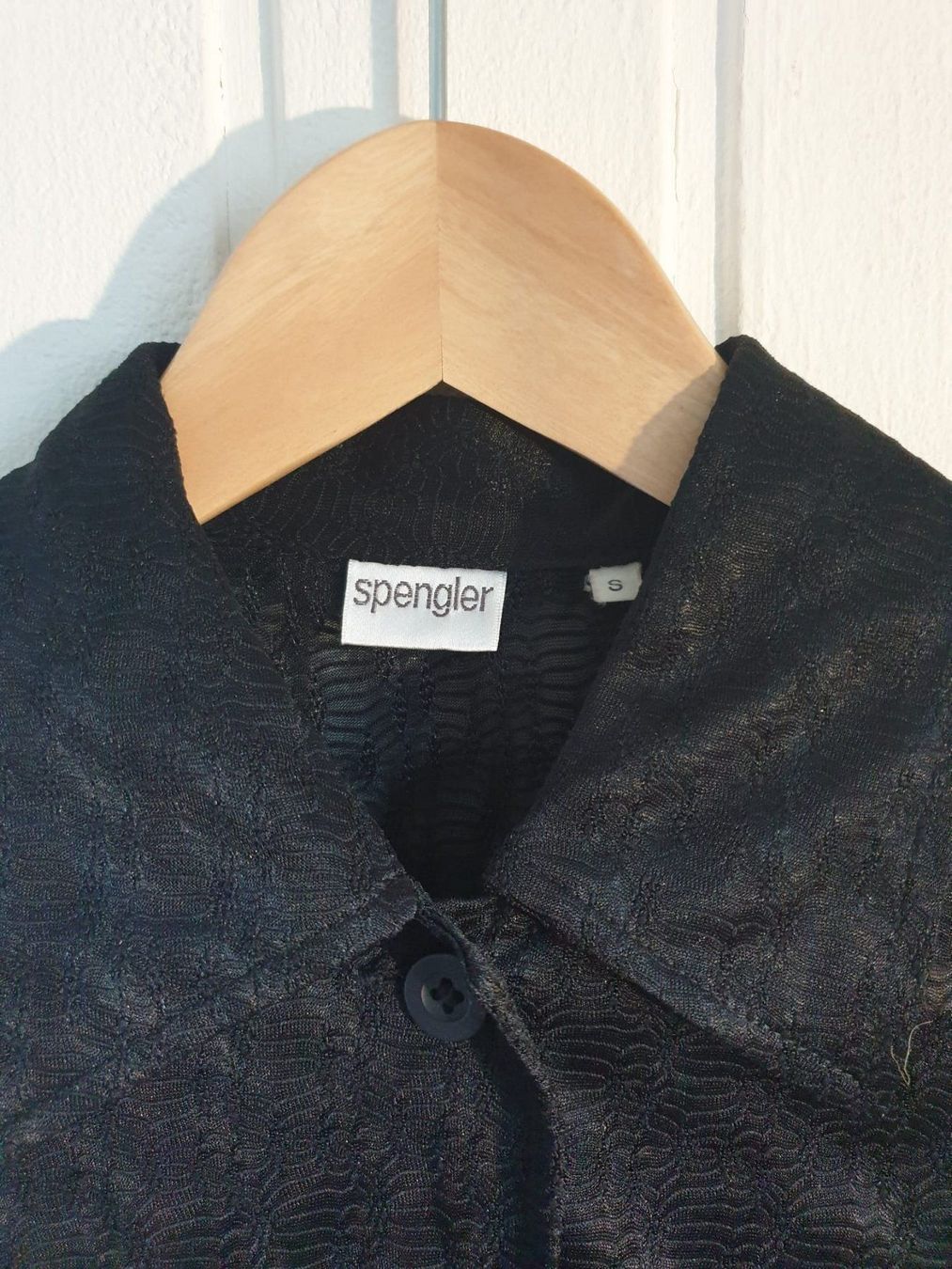 Camicette: Schwarze Damenbluse von Spengler Gr. S – Usato da Langnau am Albis venduto da jer_pm72 3
