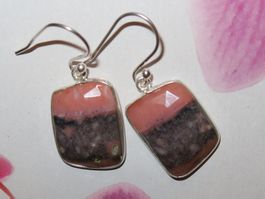 Ohrringe Pink OPAL 925 Silber fazetiert VP 69,-