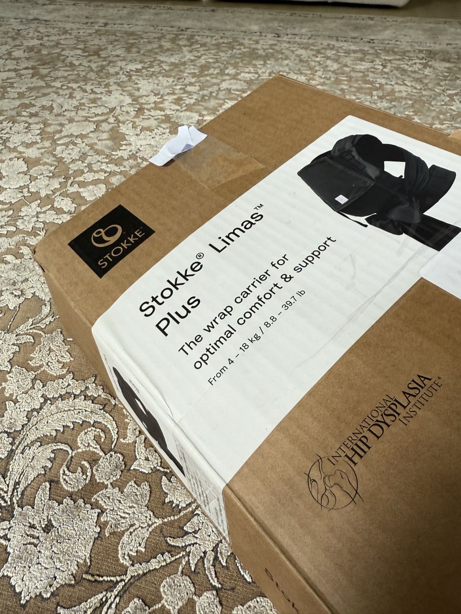 Stokke Marsupi portabebè: Stokke Limas Plus Schwarz NEU – Nuovo (secondo la descrizione) da Dietlikon venduto da f.a.1975