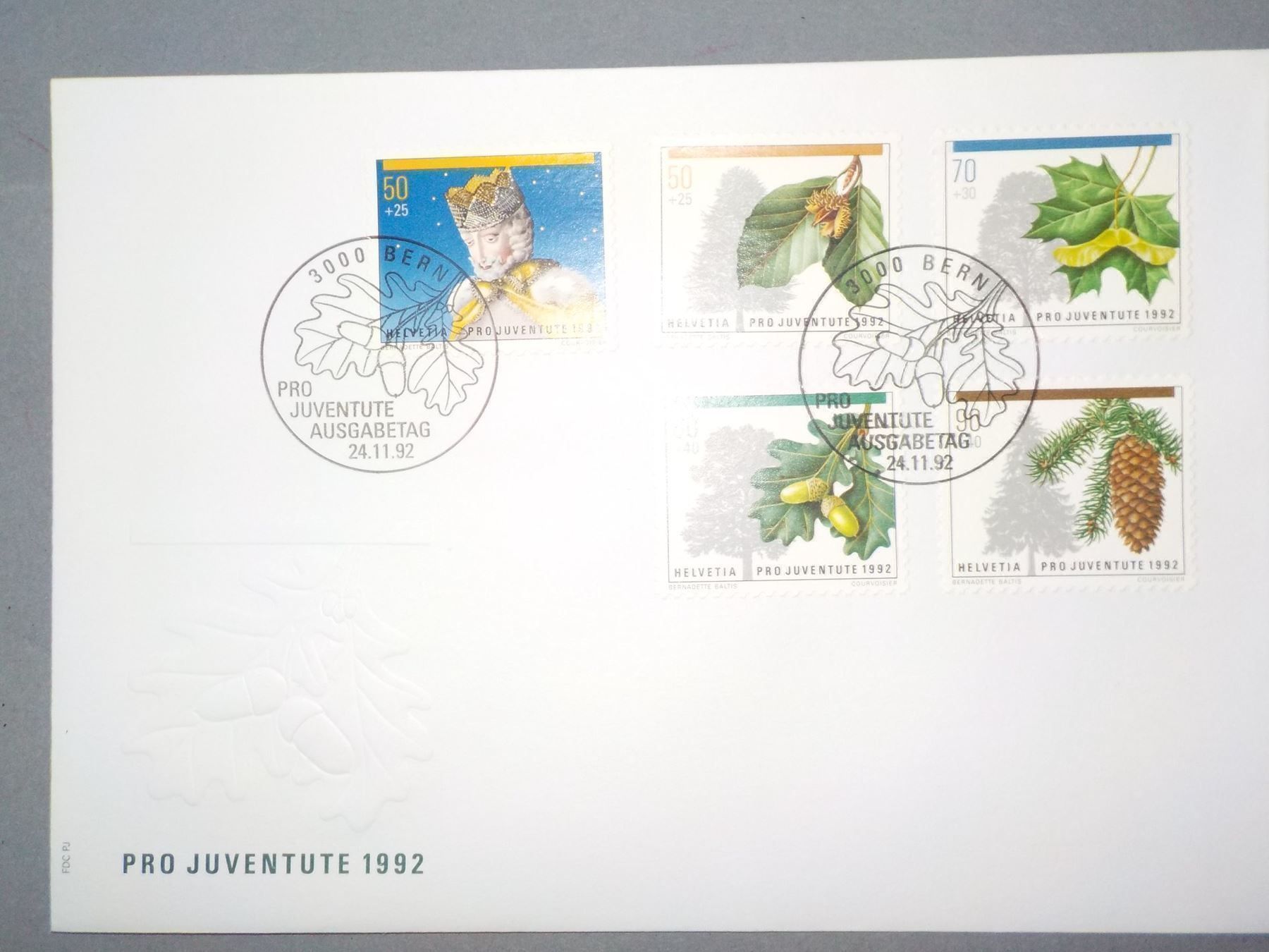 Tutti i francobolli: 1992,FDC,Pro Juventute, Waldblumen,Serie – Nuovo (secondo la descrizione) da Muri b. Bern venduto da Ricardoverkauf