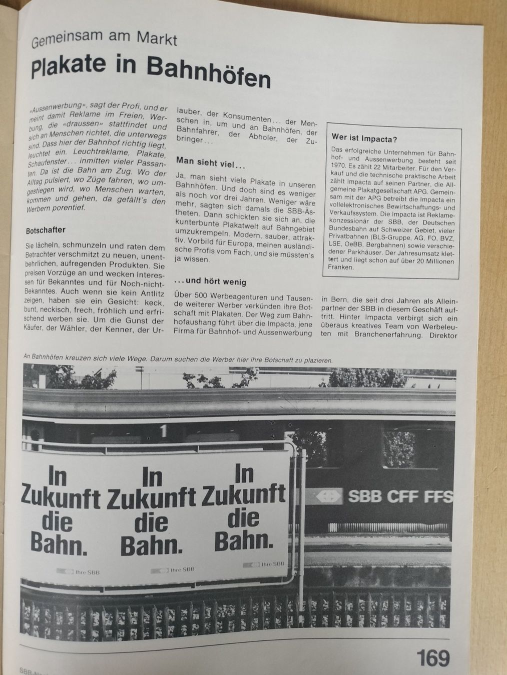 Riviste & Magazine: SBB CFF FFS Nachrichtenblatt von 1984 – Usato da Schwanden Sigrisw venduto da pho_2mc9 7