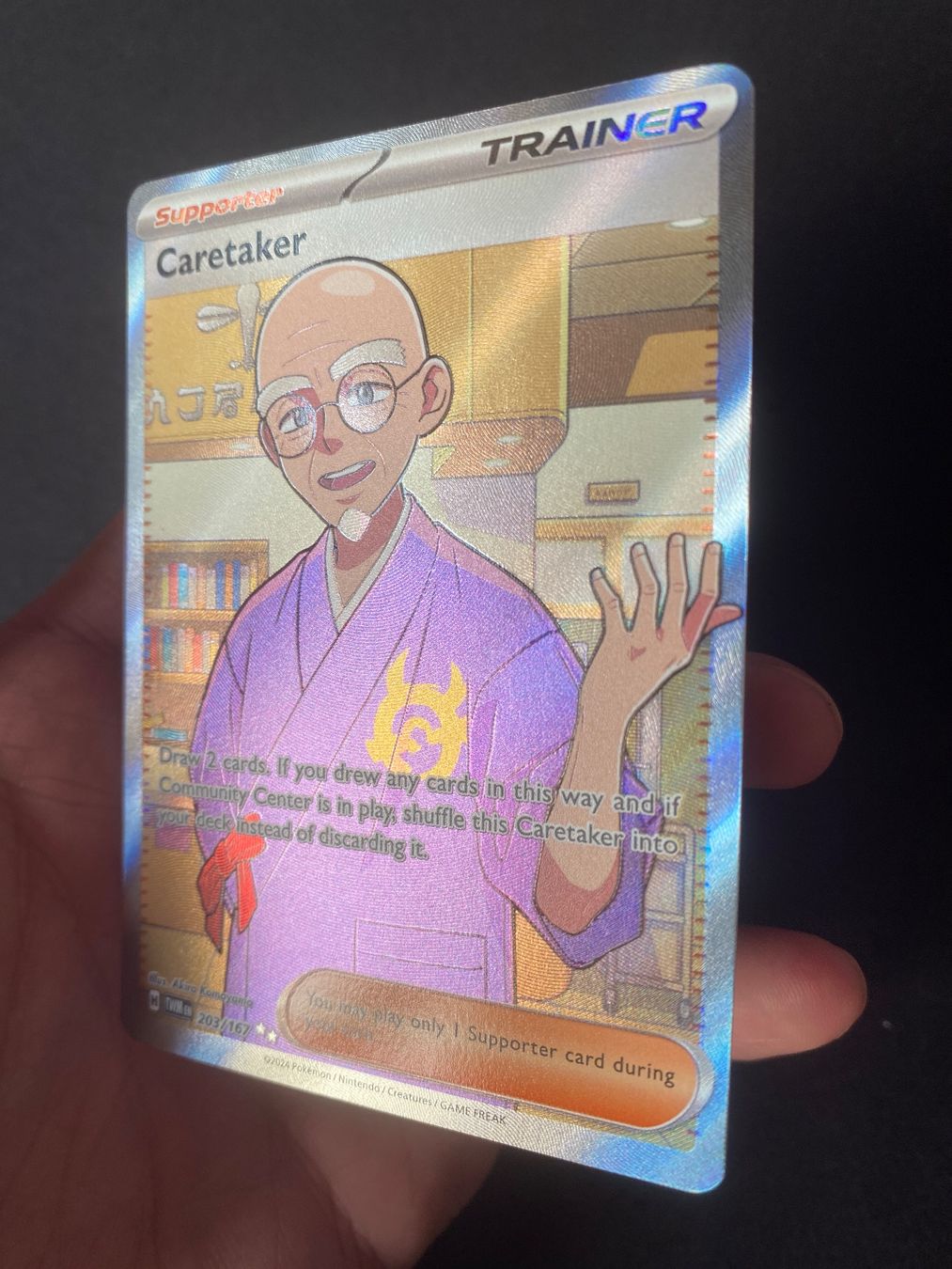 Pokémon Carte collezionabili: Caretaker 203 - Verwalter - Twilight Masquerade - EN – Nuovo (secondo la descrizione) da Hausen AG venduto da Shrade 1