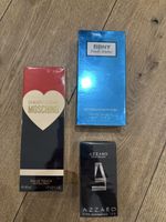 Lot de 3 parfums: Azzaro, Moschino, BBNY - Comme neuf!