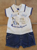 Body mit Jeanshose, Sommer, 4 bis 6 Monate, Newborn