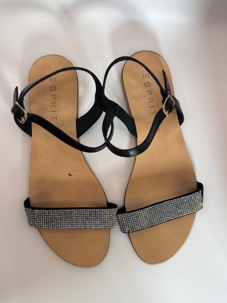 Esprit Scarpe da donna: Sandales ESPRIT avec lanière en brillants – Usato da Lausanne venduto da So5152 1