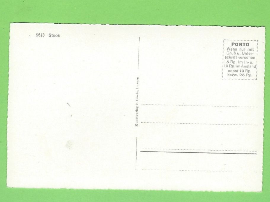 Cartoline postali: Stoos – Nuovo (secondo la descrizione) da Zürich venduto da t24_de 1