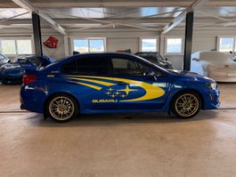 Voiture Subaru WRX STI bleue occasion bon état