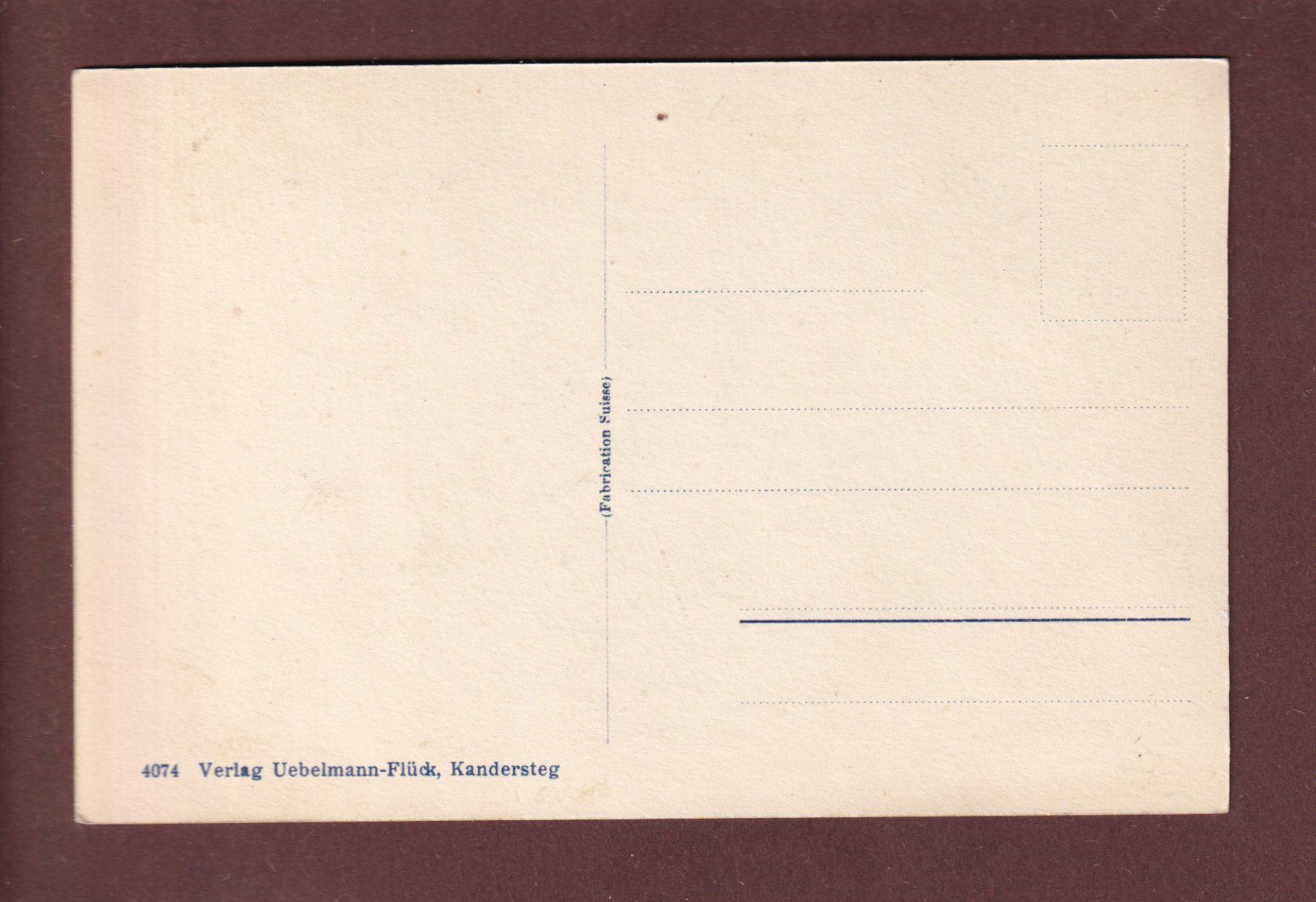 Cartoline postali: Kandersteg - KLUSSTRASSE – Usato da Pully venduto da nicecards 1